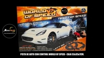 PISTA DE AUTO CON CONTROL WORLD OF SPEED 57013 (CAJA 53x35x7CM) (A0700)