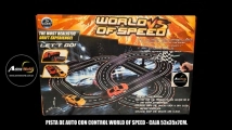 PISTA DE AUTO CON CONTROL WORLD OF SPEED 57013 (CAJA 53x35x7CM) (A0700)