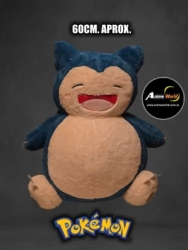 PELUCHE POKEMON IMPORTADO EXTRA GRANDE XL - SNORLAX (60CM APROX) (P1996)