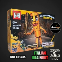 BLOQUE GENERICO - MG2202A ITALIAN BRAINROT (19x14CM) (L1186)