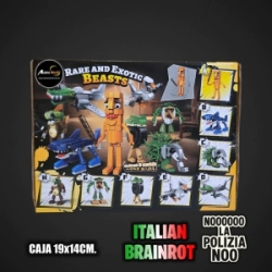 BLOQUE GENERICO - MG2202C ITALIAN BRAINROT (19x14CM) (L1188)