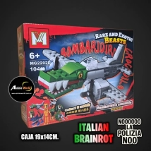 BLOQUE GENERICO - MG2202D ITALIAN BRAINROT (19x14CM) (L1189)