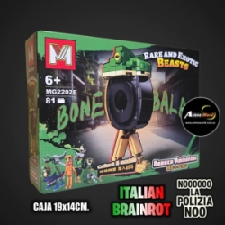 BLOQUE GENERICO - MG2202F ITALIAN BRAINROT (19x14CM) (L1191)