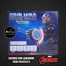 CAPITAN AMERICA ESCUDO CON LANZADOR 6618 (CAJA 26x22x7,5) (A0702)