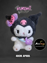 PELUCHE KUROMI - KITTY Y AMIGAS #1 TH777 (40CM APROX) (P2003)