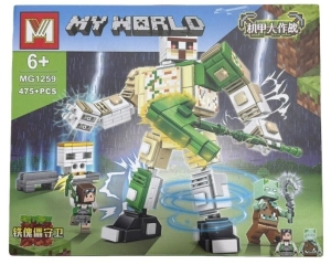 BLOQUE GENERICO MG1259 MINECRAFT (CAJA 37x30x5,5CM) (L1204)