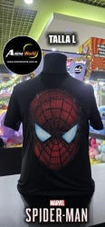 REMERA ALGODON IMPORTADO 3D SPIDERMAN #3 (TALLA L) (R1210)