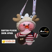 CARTERA PELUCHE LALAFANFAN #32 (30x22CM APROX) (P2033)