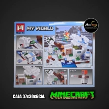 BLOQUE GENERICO MG828 MINECRAFT (CAJA 37x30x6CM) (L1230)