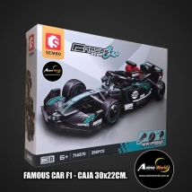 BLOQUE GENERICO SEMBO FAMOUS CAR FORMULA 1 S714570 (CAJA 30x22CM) (L1241)