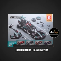 BLOQUE GENERICO SEMBO FAMOUS CAR FORMULA 1 S714570 (CAJA 30x22CM) (L1241)