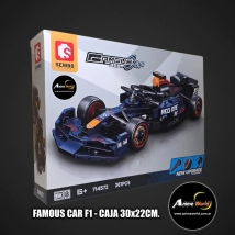 BLOQUE GENERICO SEMBO FAMOUS CAR FORMULA 1 S714572 (CAJA 30x22CM) (L1243)