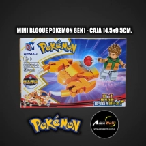 MINI BLOQUE DM5110-6 POKEMON 8EN1 (L1249)