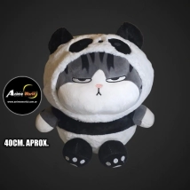 PELUCHE GATO EMPERADOR #6 DISFRAZ PANDA (40CM APROX) (P2040)