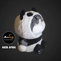 PELUCHE GATO EMPERADOR #6 DISFRAZ PANDA (40CM APROX) (P2040)