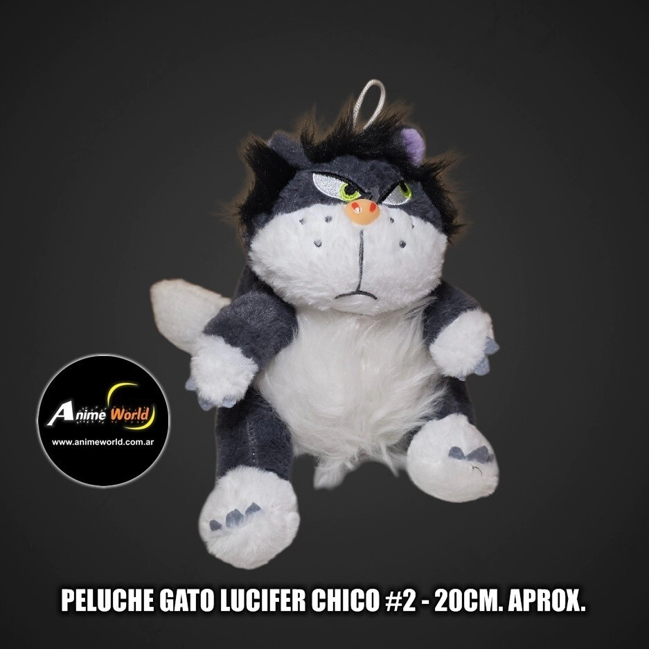 PELUCHE GATO LUCIFER CHICO #2 (20CM APROX) (P2047)