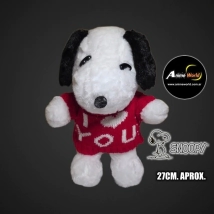 PELUCHE SNOOPY CAMISETA #3 (27CM APROX) (P2051)