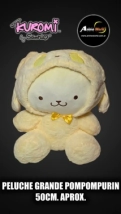 PELUCHE KUROMI SANRIO GRANDE POMPOMPURIN #1 (50CM APROX) (P2061)