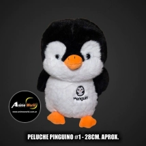 PELUCHE PINGUINO MR008 #1 (28CM APROX) (P2064)