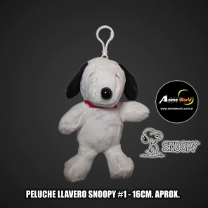PELUCHE LLAVERO - SNOOPY #1 (16CM APROX) (P2065)