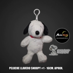 PELUCHE LLAVERO - SNOOPY #1 (16CM APROX) (P2065)