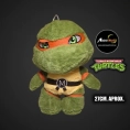 PELUCHE TORTUGAS NINJA FELPA MIGUEL ANGEL (27CM APROX) (P2096)