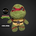 PELUCHE TORTUGAS NINJA FELPA RAPHAEL (27CM APROX) (P2097)