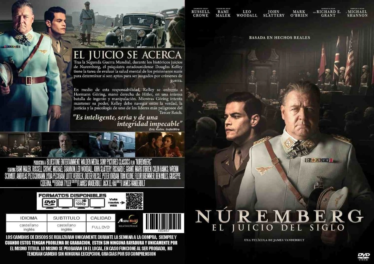 CINE + EN SOBRE NUREMBERG - EL JUICIO DEL SIGLO (XE0457)