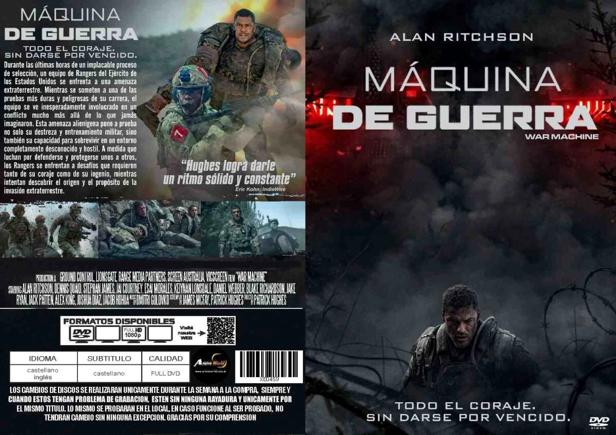 CINE + EN SOBRE MAQUINA DE GUERRA (XE0459)