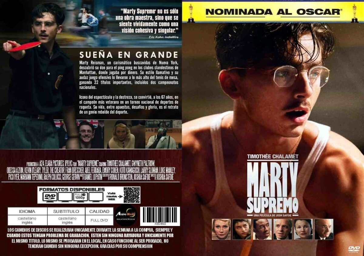 CINE + EN SOBRE MARTY SUPREMO (XE0460)
