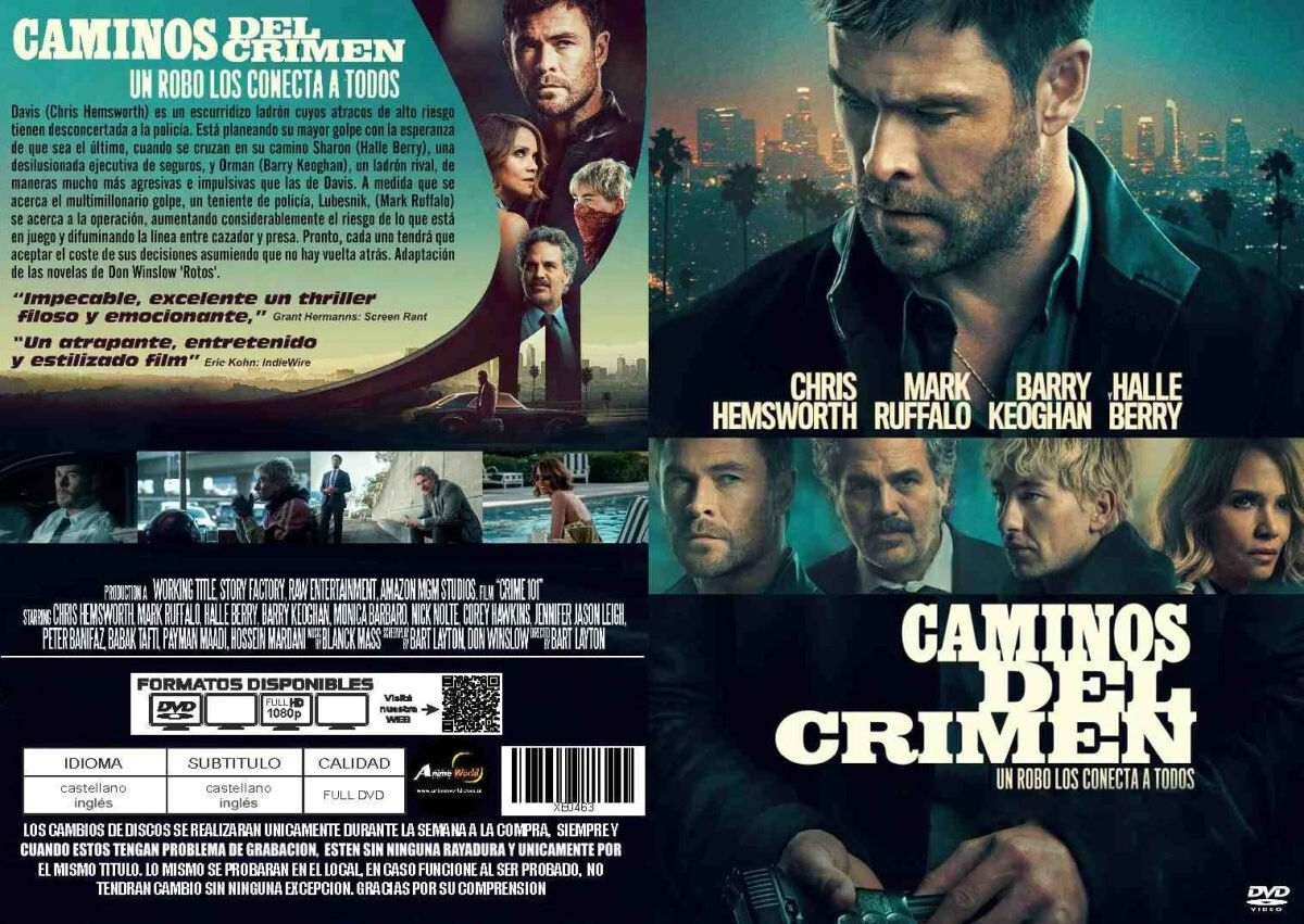 CINE + EN SOBRE CAMINOS DEL CRIMEN (XE0463)