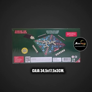 JUEGO DE MESA - JUEGO DE PALABRAS 56975 (CAJA 34,5x17,5x3CM) (A0733)