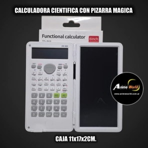 CALCULADORA CIENTIFICA CON PIZARRA MAGICA 2209-317 DS-869 (CAJA 11x17x2CM) (A0742)