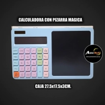 CALCULADORA CON PIZARRA MAGICA 2212-317 ZY-2208 (CAJA 27,5x17,5x3CM) (A0743)