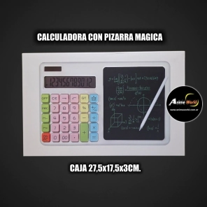 CALCULADORA CON PIZARRA MAGICA 2212-317 ZY-2208 (CAJA 27,5x17,5x3CM) (A0743)