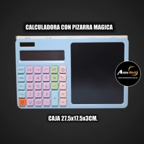 CALCULADORA CON PIZARRA MAGICA 2212-317 ZY-2208 (CAJA 27,5x17,5x3CM) (A0743)
