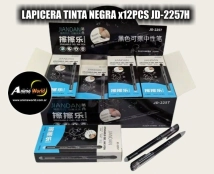 LAPICERA TINTA NEGRA x12PCS JD-2257H (A0747)