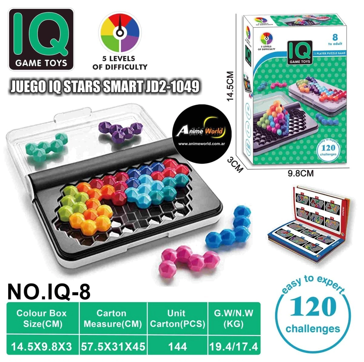 JUEGO IQ STARS SMART JD2-1049 (C0212)