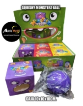 SQUISHY MONSTERZ BALL (CAJA 10x10x10CM) A200868 (A0752)