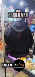 BUZO CANGURO CON CAPUCHA SPIDERMAN ARA�A 3D #1 IMPORTADO (TALLA M) (R1226)