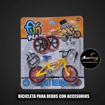BICICLETA PARA DEDOS CON ACCESORIOS 55346 (A0763)