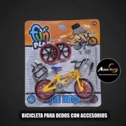 BICICLETA PARA DEDOS CON ACCESORIOS 55346 (A0763)