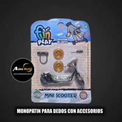 MONOPATIN PARA DEDOS CON ACCESORIOS 55344 (A0764)