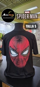 REMERA ALGODON IMPORTADO 3D SPIDERMAN #4 (TALLA S) (R1227)
