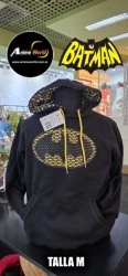 BUZO CANGURO CON CAPUCHA BATMAN 3D #1 IMPORTADO (TALLA M) (R1232)