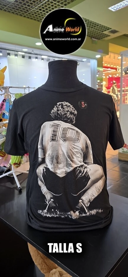 REMERA ALGODON + MARADONA #2 (TALLA S) (R1238)