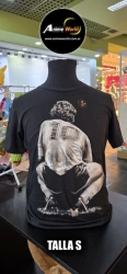 REMERA ALGODON + MARADONA #2 (TALLA S) (R1238)