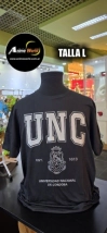 REMERA ALGODON + UNC UNIVERSIDAD NACIONAL CORDOBA #1 (TALLA L) (R1251)