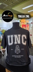 REMERA ALGODON + UNC UNIVERSIDAD NACIONAL CORDOBA #1 (TALLA 2XL) (R1253)
