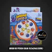 JUEGO DE MESA DE PESCA FISHING TIME PSM1 (CAJA 19,5x24x3,5CM) (A0766)